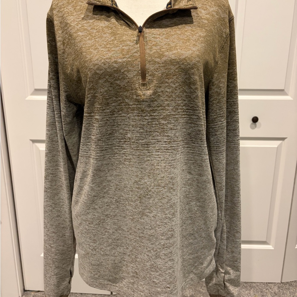 Champion Brown Quarter-Zip Top